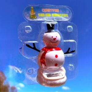 Snowman SOLAR DANCER + free SANTA DANCER